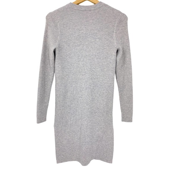 Demylee Ribbed Sweater Dress Wool Blend sz S - Picture 3 of 6